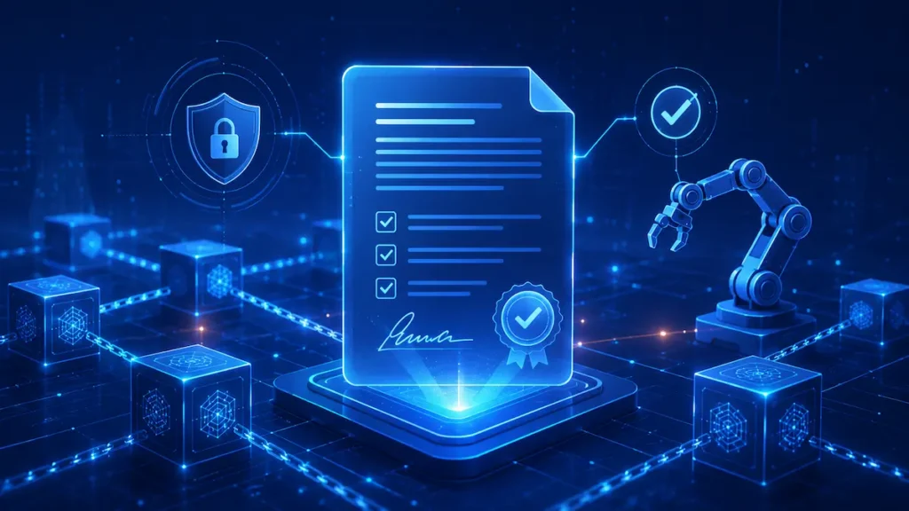 Blockchain contract in a digital world Blockchain contract in a digital world
