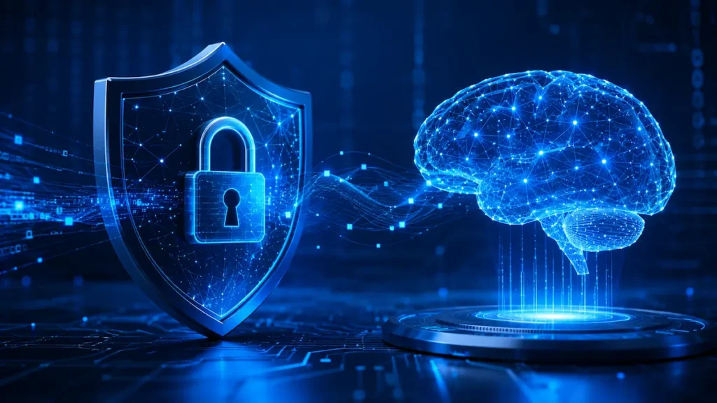 Escudo y cerebro en el ciberespacio